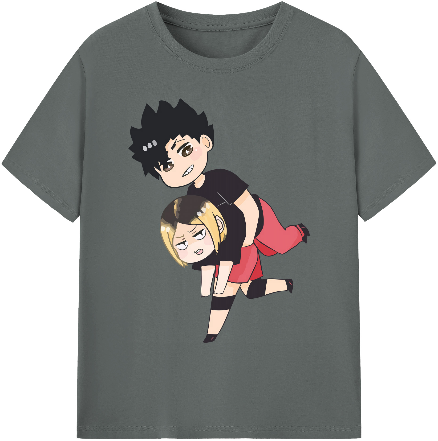 （画像用） ハイキュー!! Haikyu!! 綿100％ メンズ半袖Tシャツ｜肌触りやわらか＆通気性